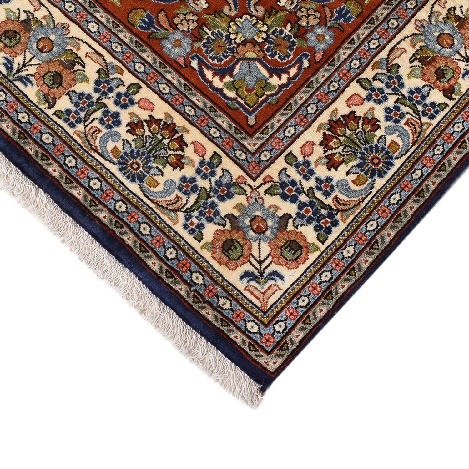 Persisk tæppe - Ghom - Royal - 188 x 130 cm - lys beige