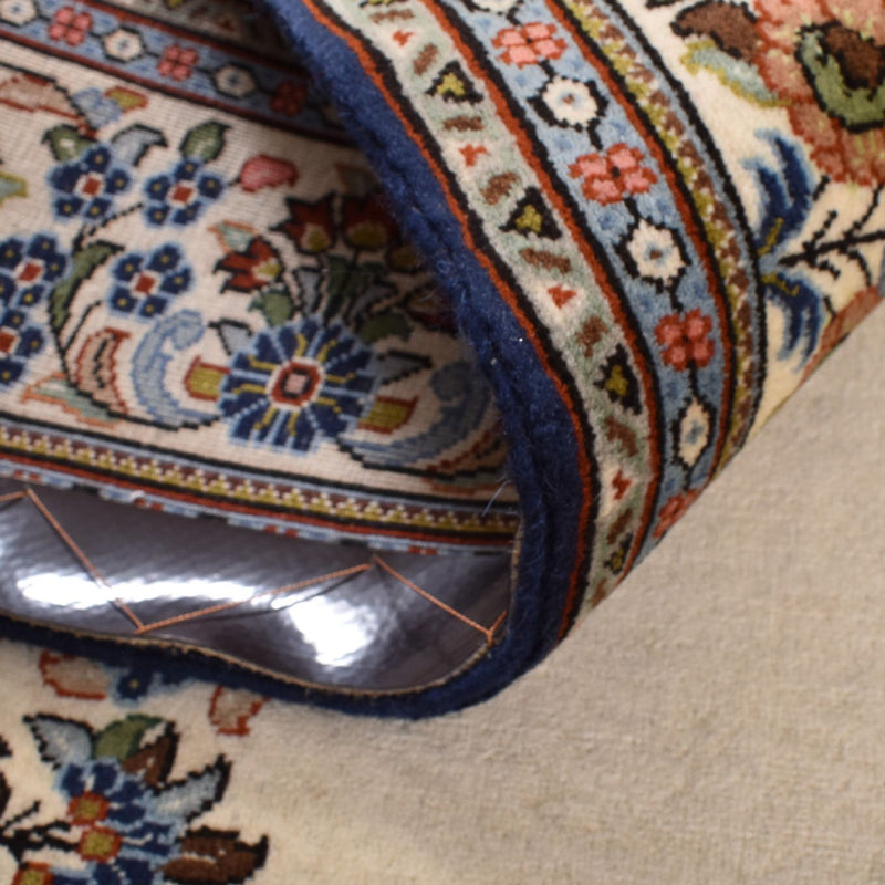 Persisk tæppe - Ghom - Royal - 188 x 130 cm - lys beige
