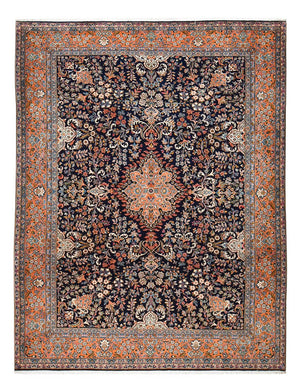 Persisk tæppe - Royal - 338 x 245 cm - flerfarvet