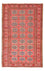 Baluch-tæppe - 207 x 132 cm - lysrød