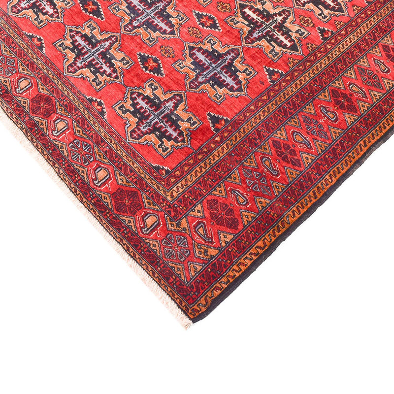 Baluch-tæppe - 207 x 132 cm - lysrød