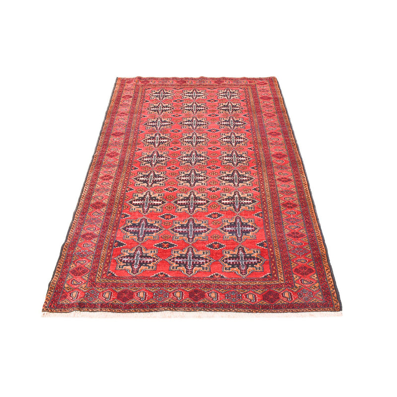 Baluch-tæppe - 207 x 132 cm - lysrød