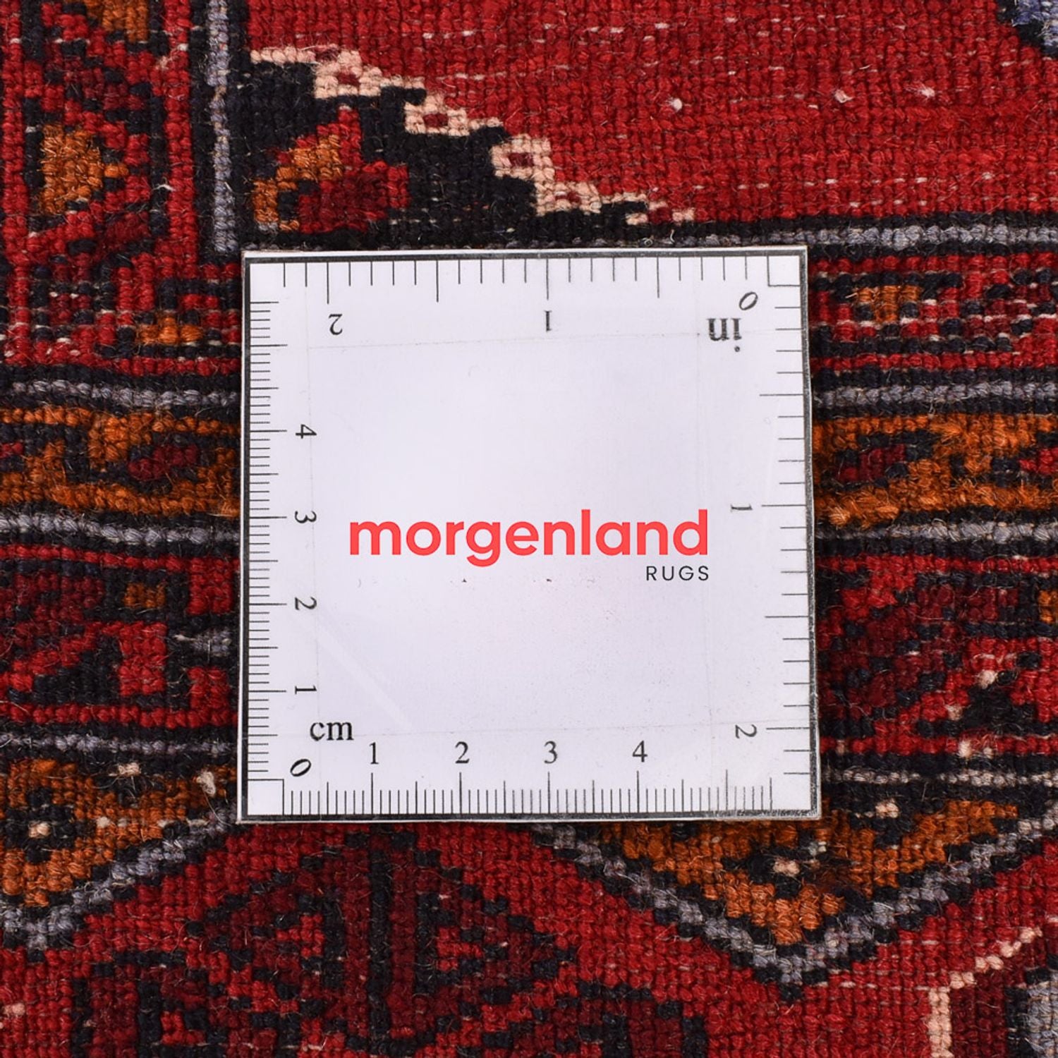 Baluch-tæppe - 207 x 132 cm - lysrød