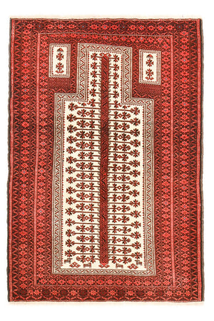 Baluch-tæppe - 144 x 99 cm - flerfarvet