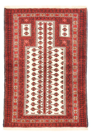 Baluch-tæppe - 143 x 97 cm - flerfarvet