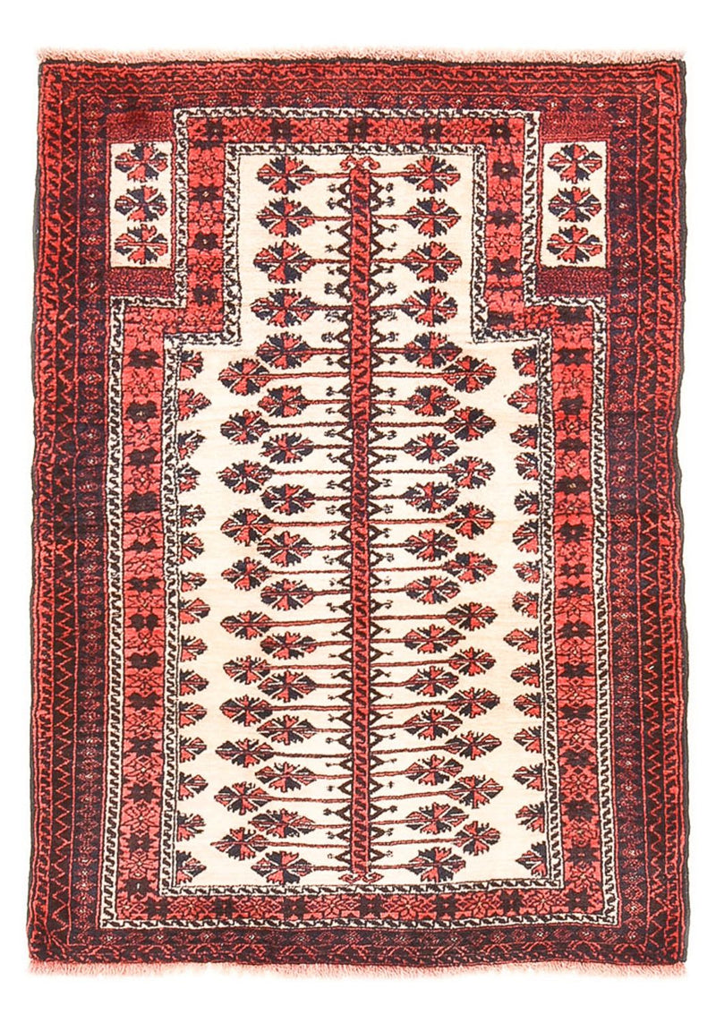 Baluch-tæppe - 133 x 97 cm - flerfarvet