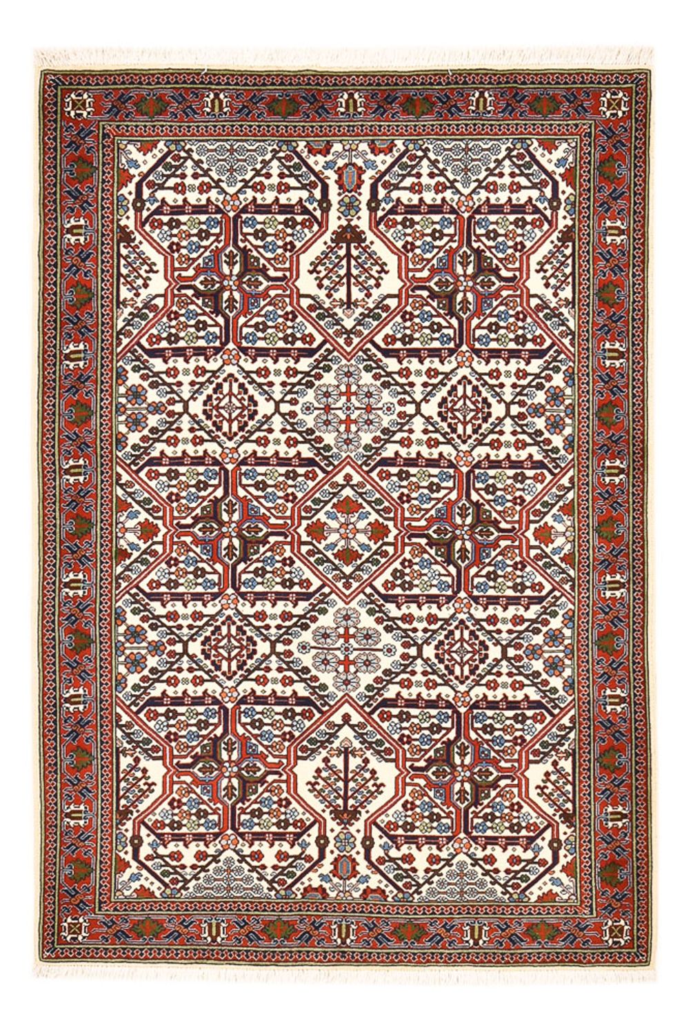 Persisk tæppe - Nomadisk - 159 x 110 cm - beige