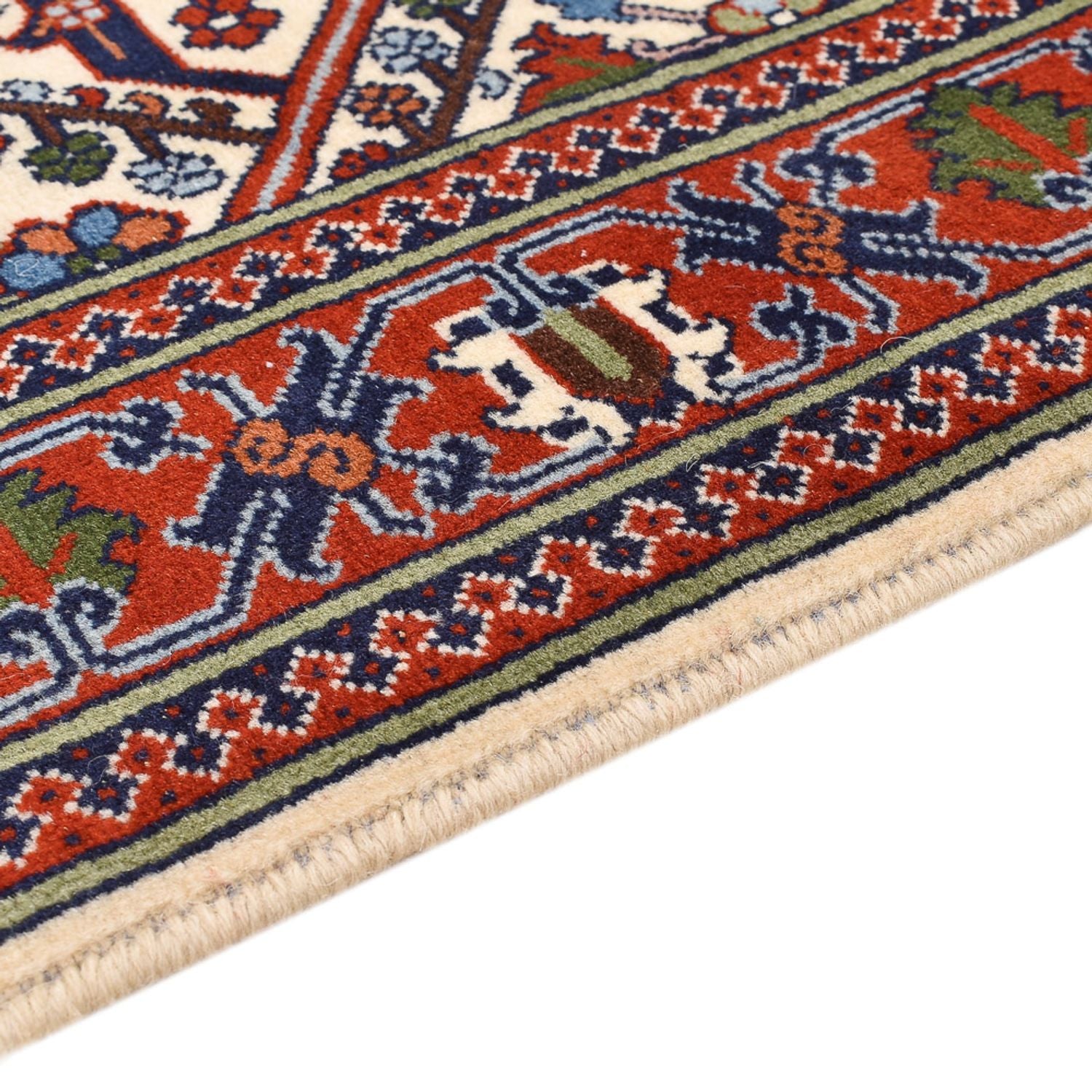 Persisk tæppe - Nomadisk - 159 x 110 cm - beige