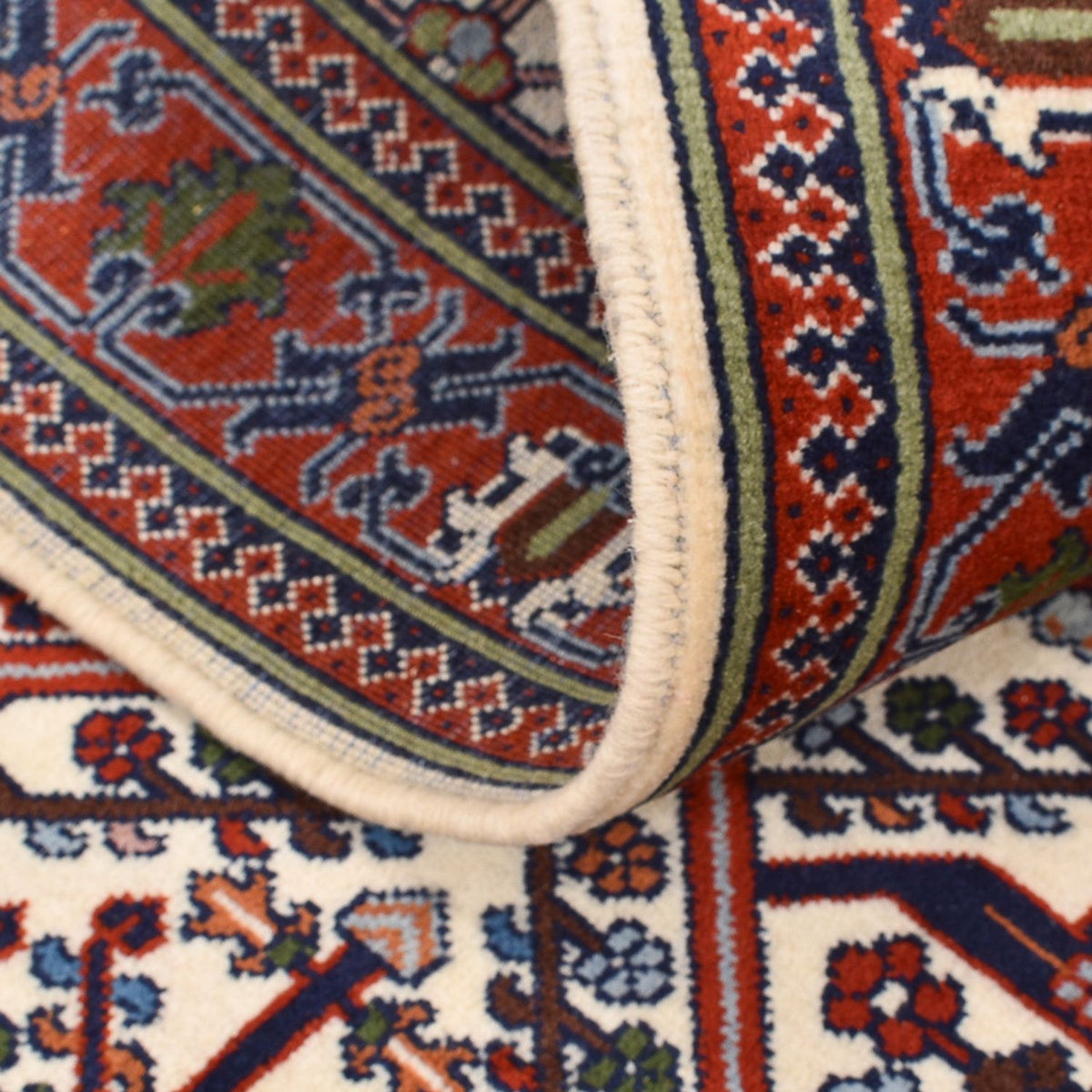 Persisk tæppe - Nomadisk - 159 x 110 cm - beige