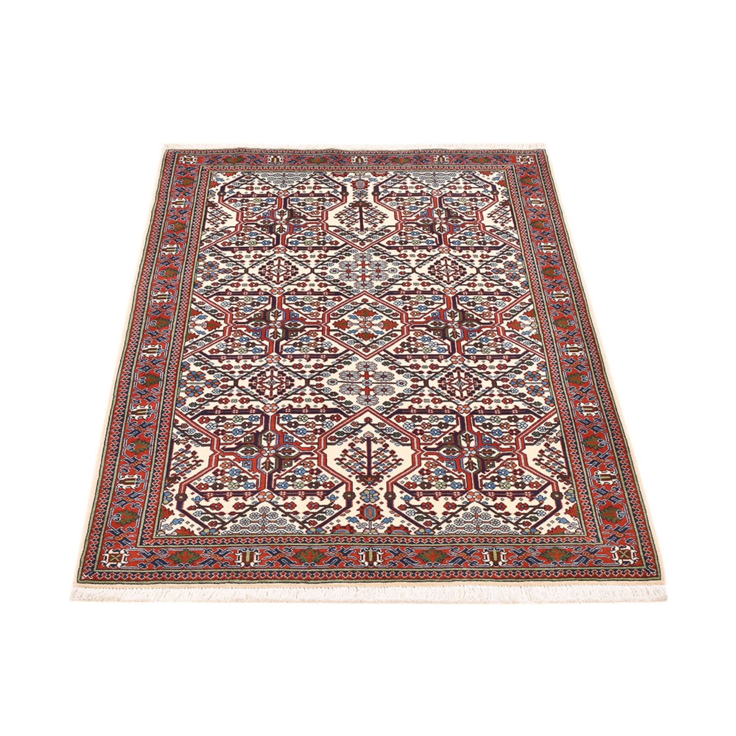 Persisk tæppe - Nomadisk - 159 x 110 cm - beige