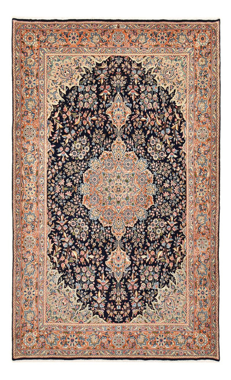 Persisk tæppe - Royal - 314 x 194 cm - mørkeblå