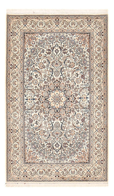 Persisk tæppe - Nain - Premium - 208 x 124 cm - lys beige