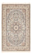 Persisk tæppe - Nain - Premium - 208 x 124 cm - lys beige