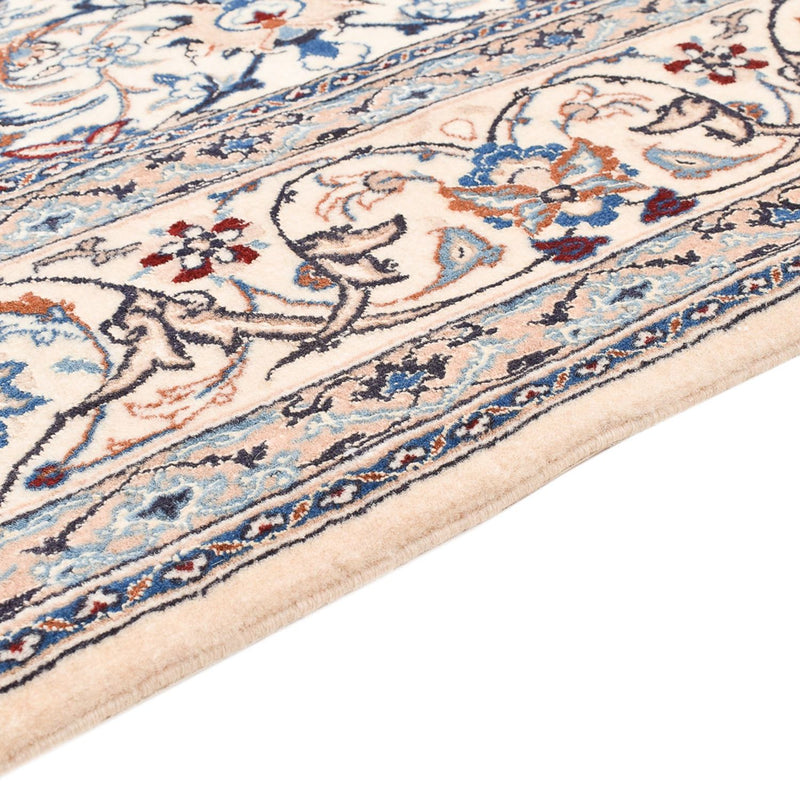 Persisk tæppe - Nain - Premium - 208 x 124 cm - lys beige