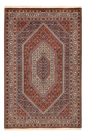 Persisk tæppe - Bijar - 212 x 137 cm - rust