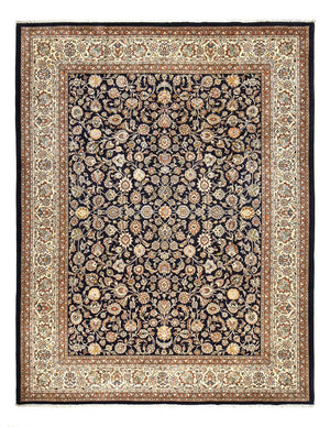 Persisk tæppe - Classic - Royal - 396 x 300 cm - mørkeblå