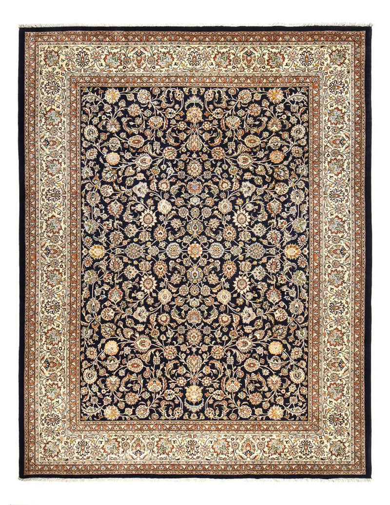Persisk tæppe - Classic - Royal - 396 x 300 cm - mørkeblå