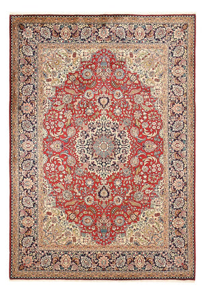 Persisk tæppe - Tabriz - Royal - 349 x 249 cm - rød