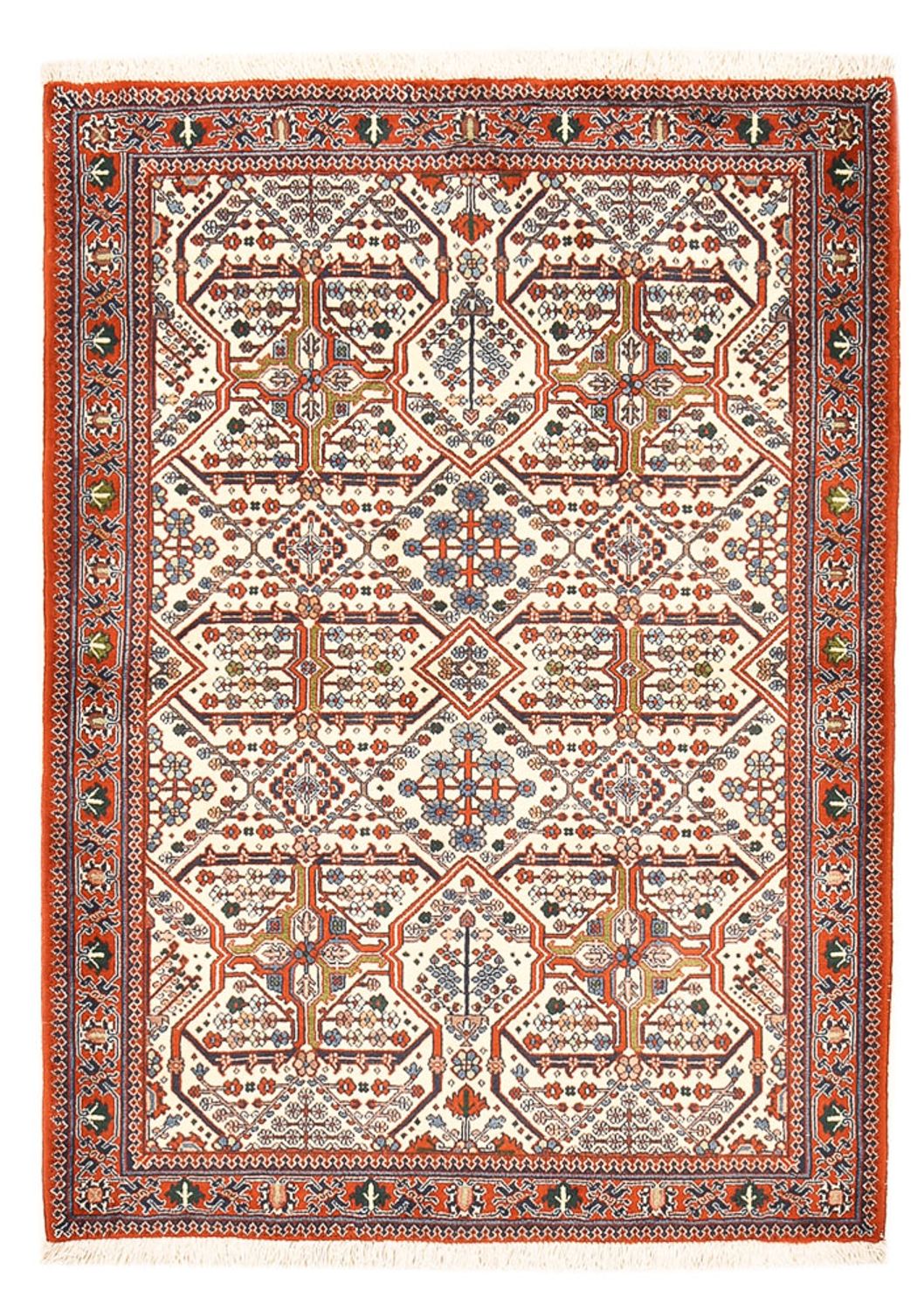 Persisk tæppe - Nomadisk - 150 x 110 cm - beige