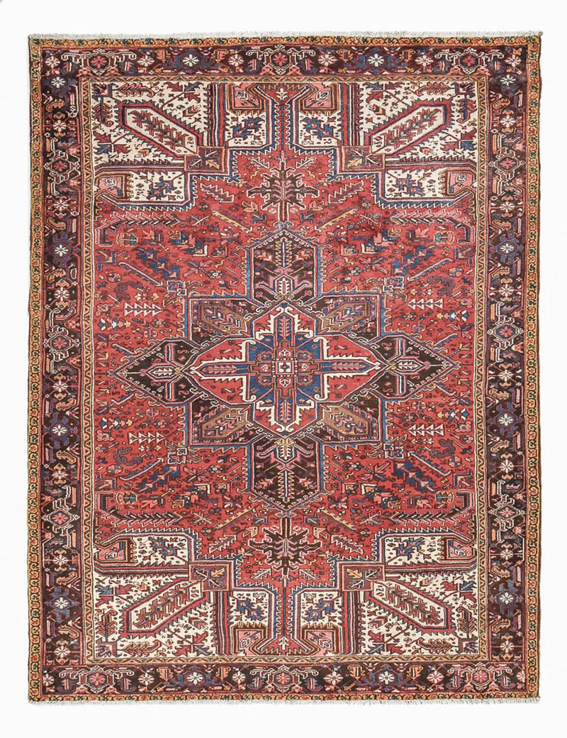 Persisk tæppe - Nomadisk - 335 x 253 cm - rød