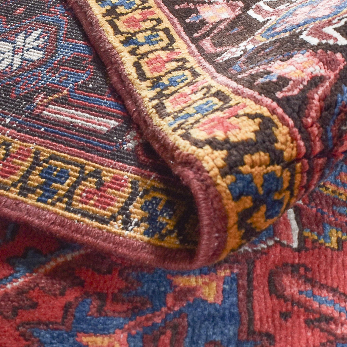 Persisk tæppe - Nomadisk - 335 x 253 cm - rød