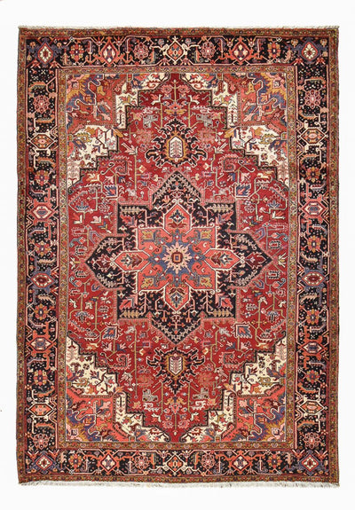 Heriz Tæppe 253x347cm - Persisk tæppe