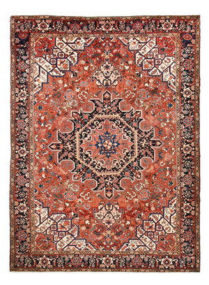 Persisk tæppe - Nomadisk - 370 x 282 cm - rust