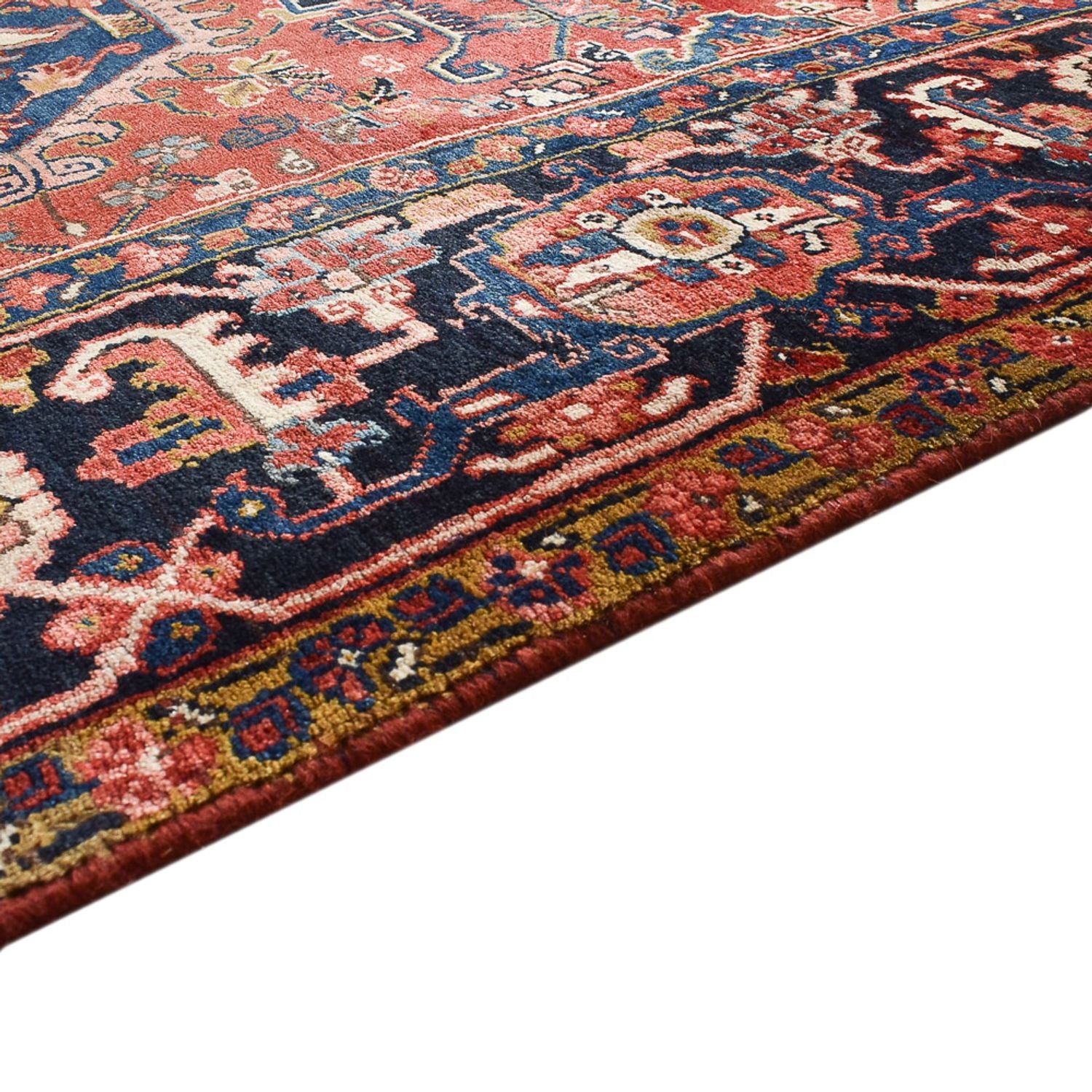Persisk tæppe - Nomadisk - 342 x 251 cm - rød