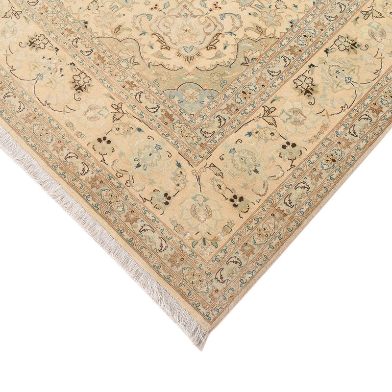 Persisk tæppe - Tabriz - Royal - 342 x 252 cm - lys beige