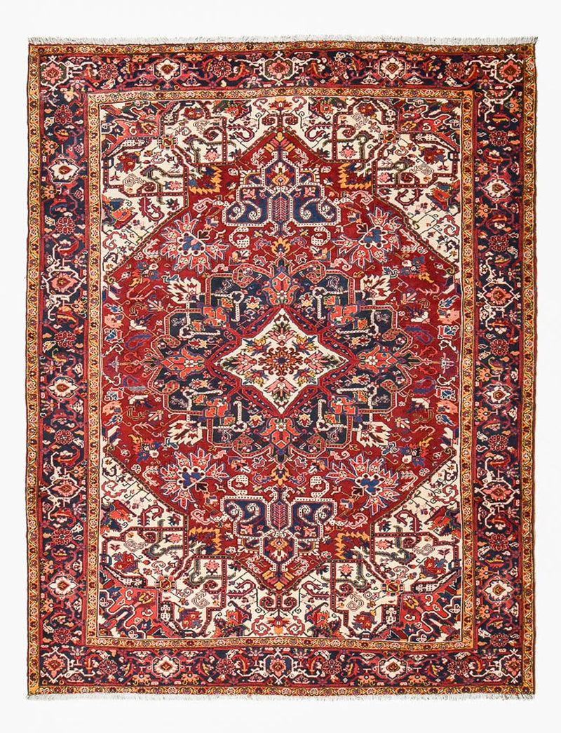 Persisk tæppe - Nomadisk - 344 x 257 cm - rød