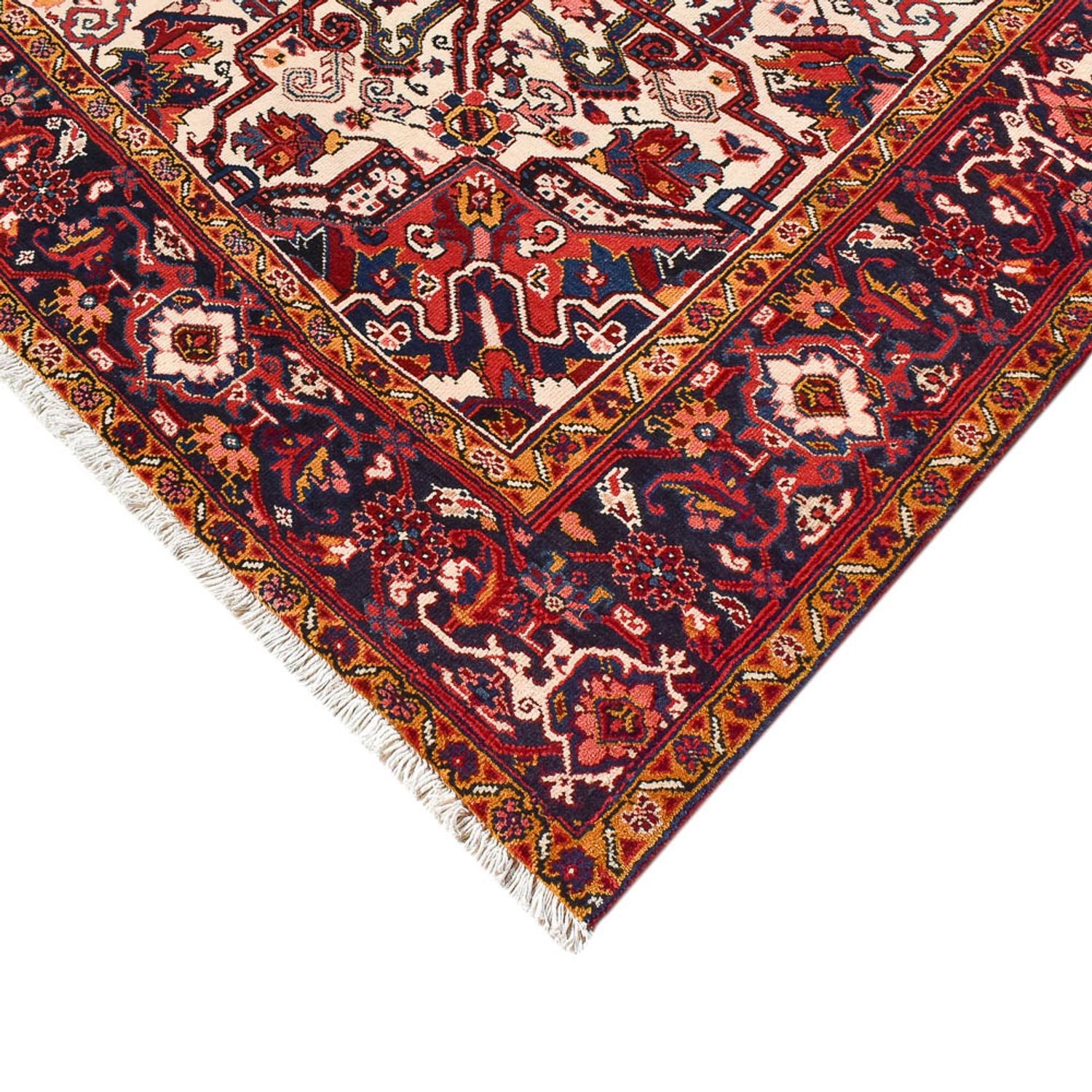 Persisk tæppe - Nomadisk - 344 x 257 cm - rød