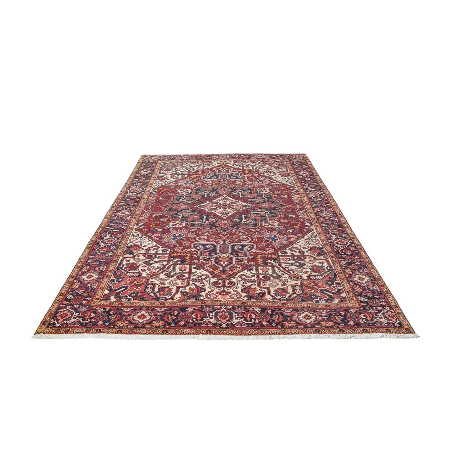 Persisk tæppe - Nomadisk - 344 x 257 cm - rød