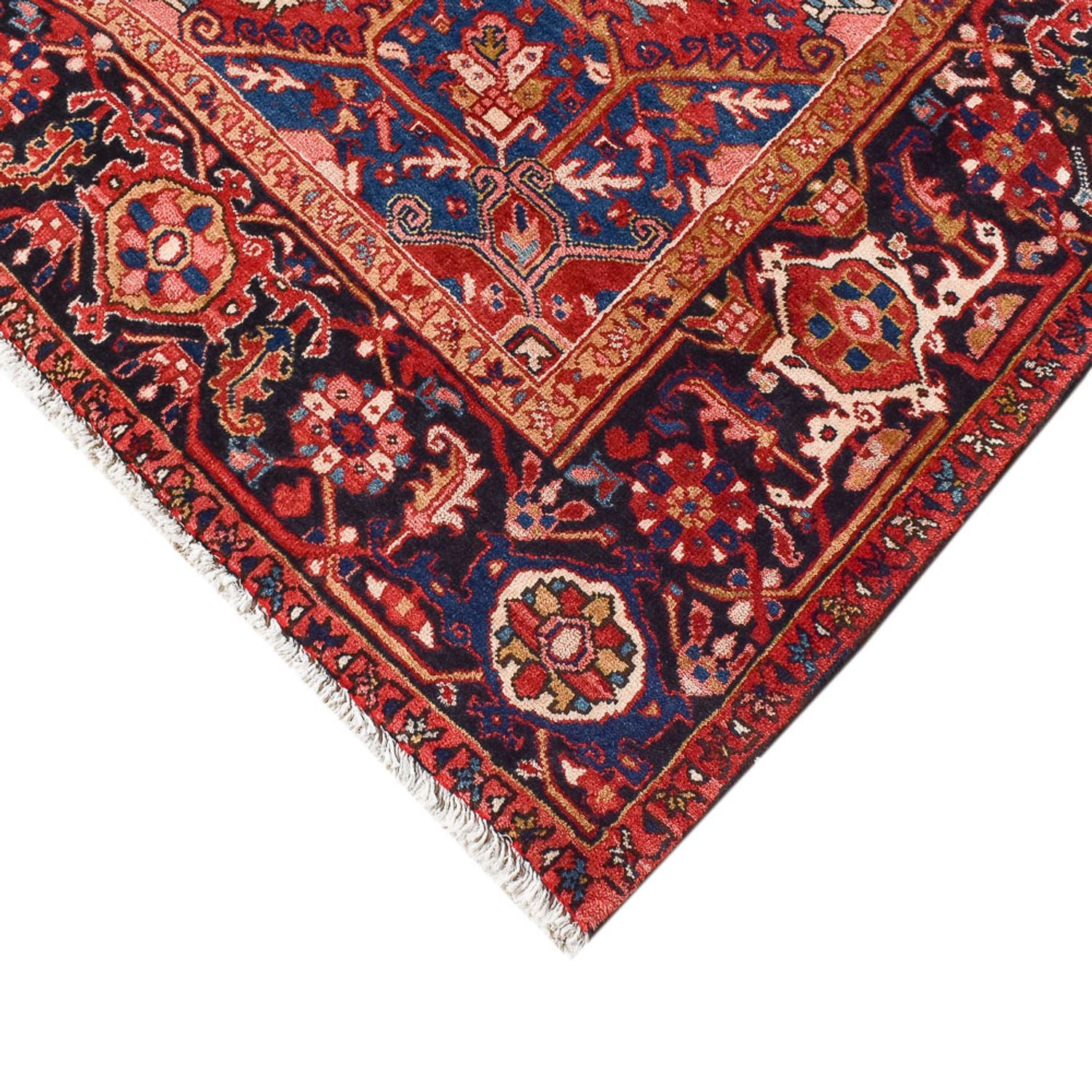 Persisk tæppe - Nomadisk - 341 x 238 cm - rød