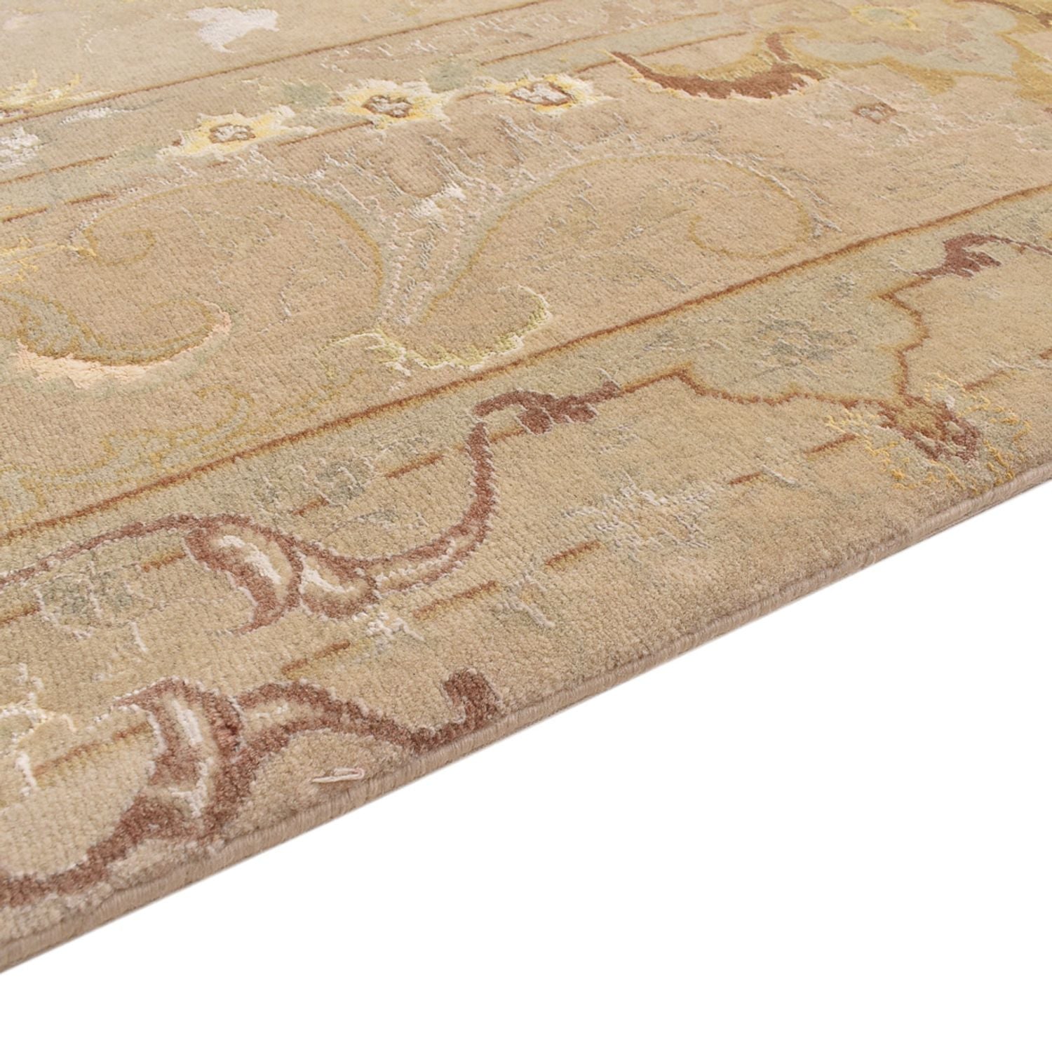 Persisk tæppe - Tabriz - Royal - 288 x 200 cm - lys beige
