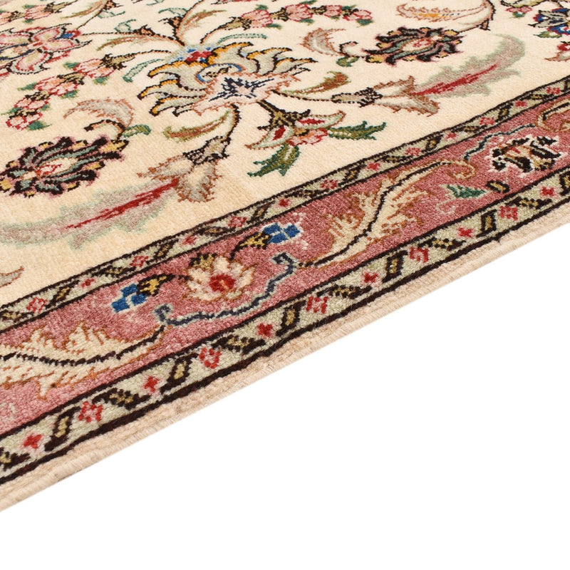 Løber Persisk tæppe - Tabriz - Royal - 286 x 70 cm - beige