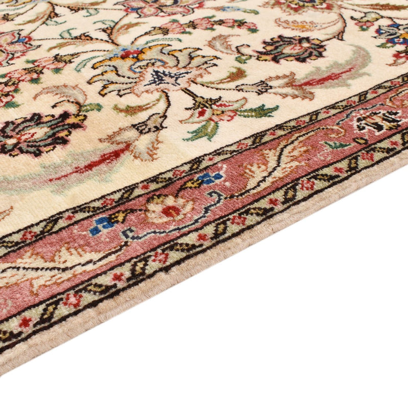 Løber Persisk tæppe - Tabriz - Royal - 284 x 70 cm - beige