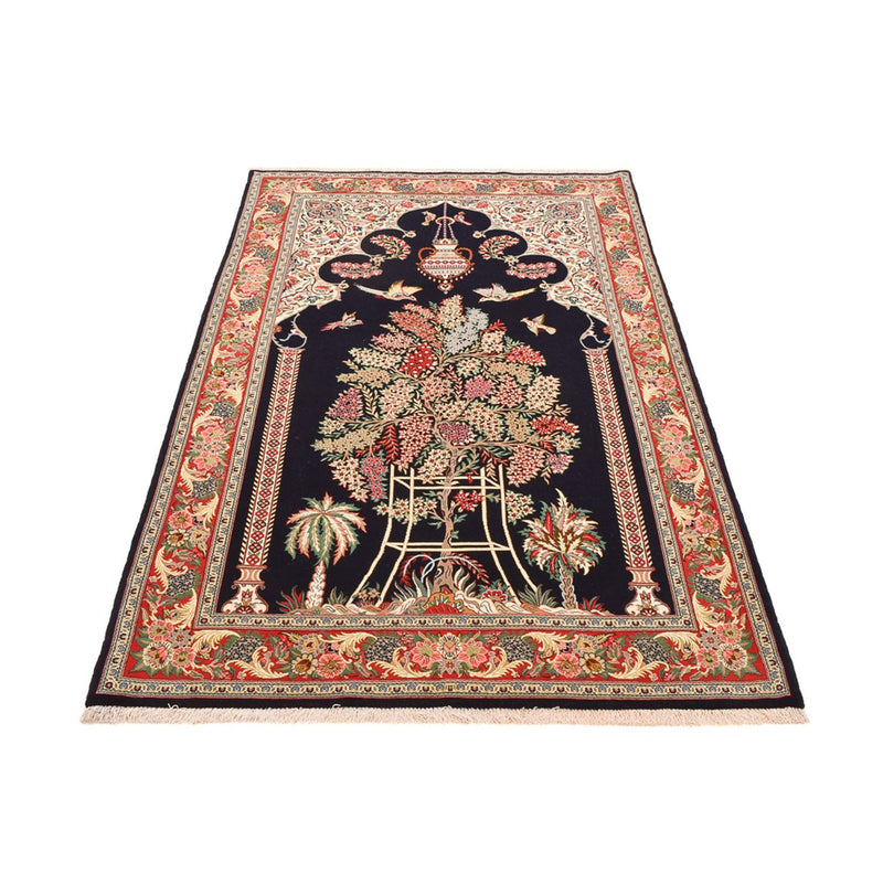 Persisk tæppe - Ghom - Royal - 218 x 135 cm - mørkeblå