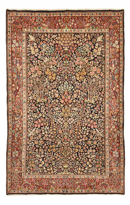 Persisk tæppe - Royal - 282 x 175 cm - mørk beige