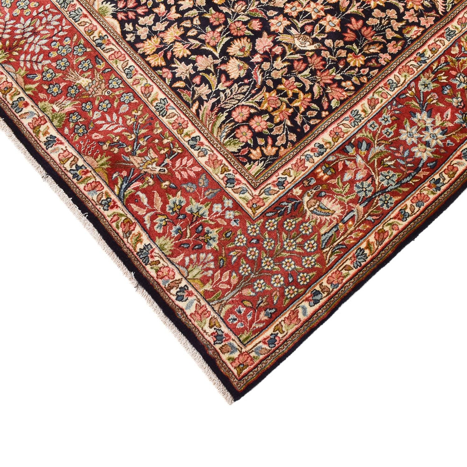 Persisk tæppe - Royal - 282 x 175 cm - mørk beige