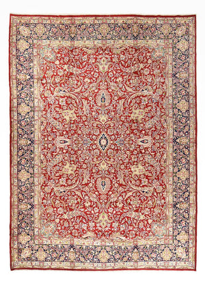 Persisk tæppe - Royal - 458 x 335 cm - rød