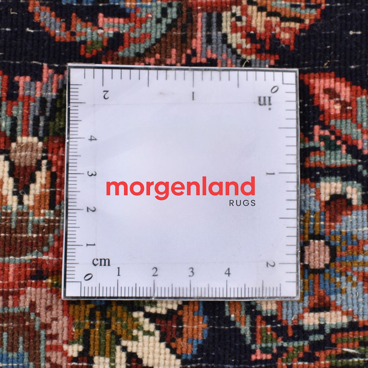 Løber Persisk tæppe - Bijar - 200 x 70 cm - mørkeblå