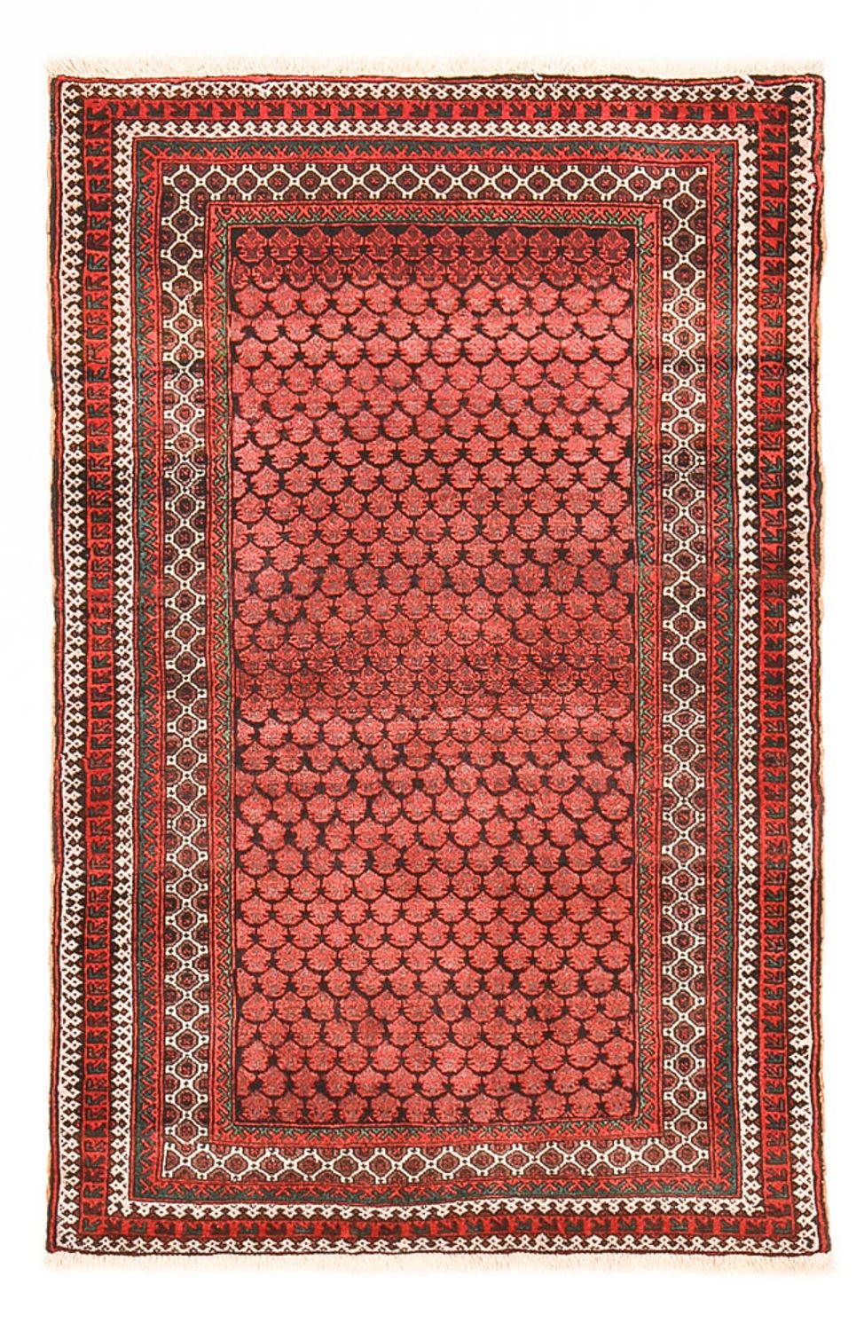 Baluch-tæppe - 141 x 94 cm - rød