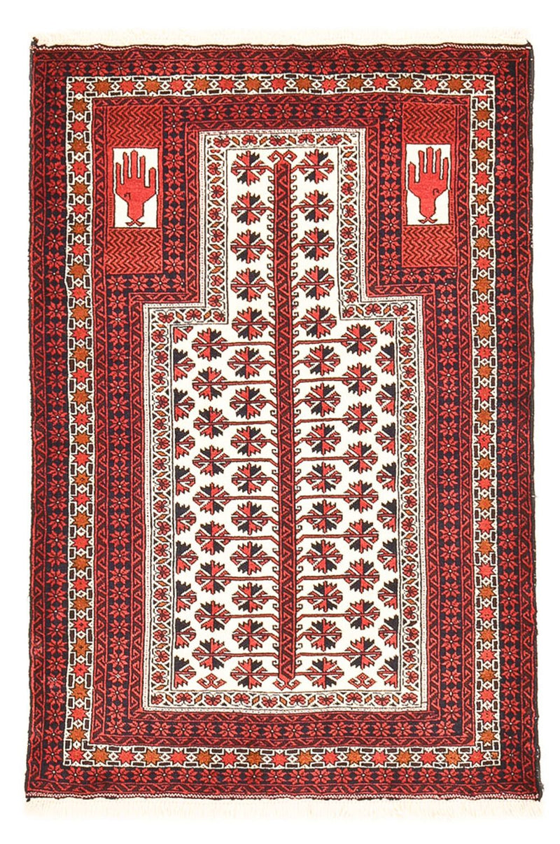Baluch-tæppe - 143 x 99 cm - flerfarvet