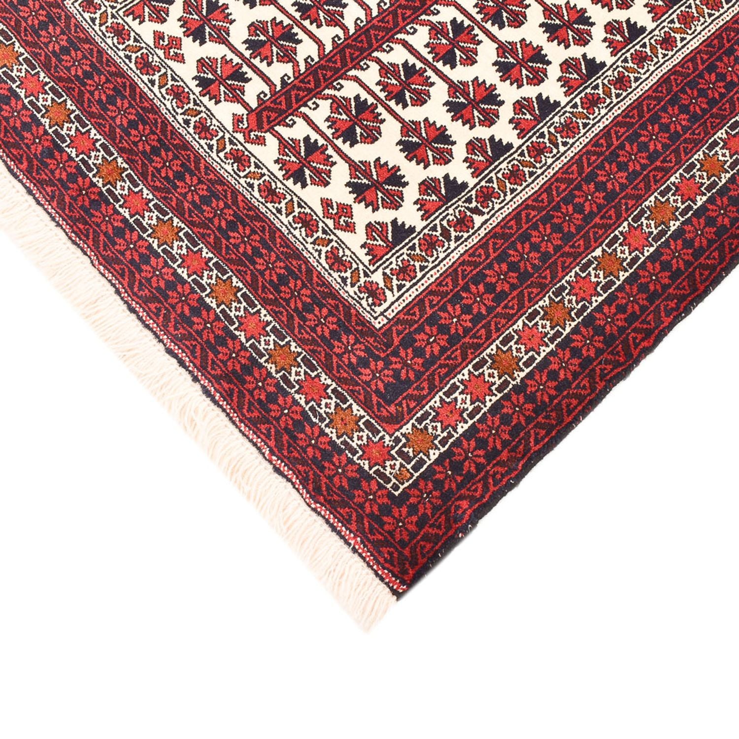 Baluch-tæppe - 143 x 99 cm - flerfarvet