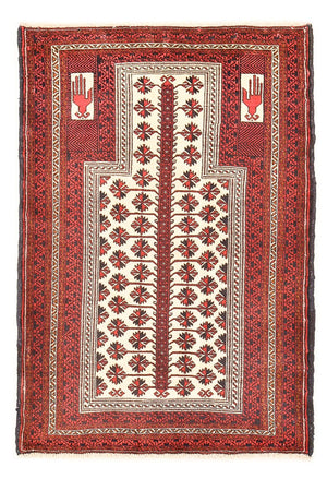 Baluch-tæppe - 148 x 97 cm - flerfarvet
