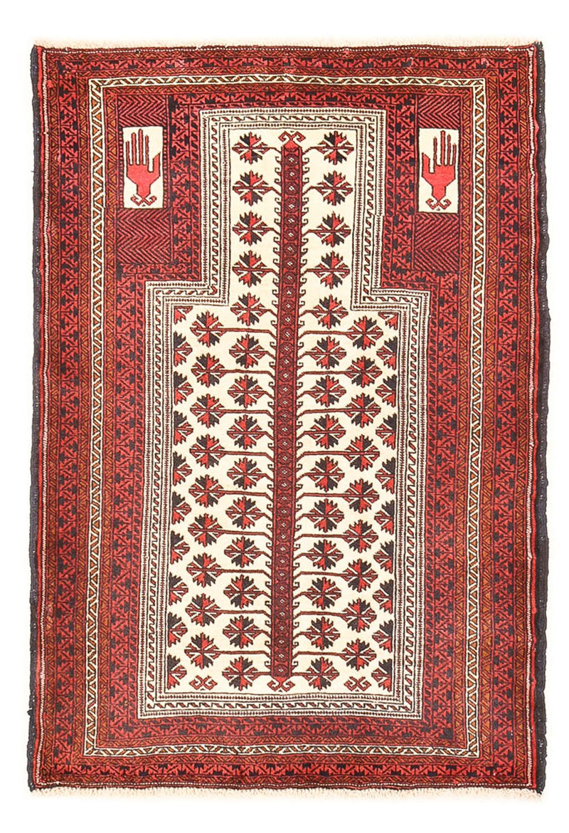 Baluch-tæppe - 148 x 97 cm - flerfarvet