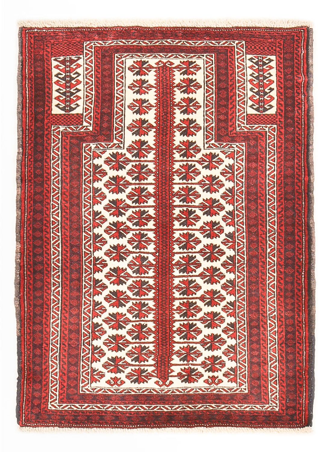 Baluch-tæppe - 137 x 100 cm - flerfarvet