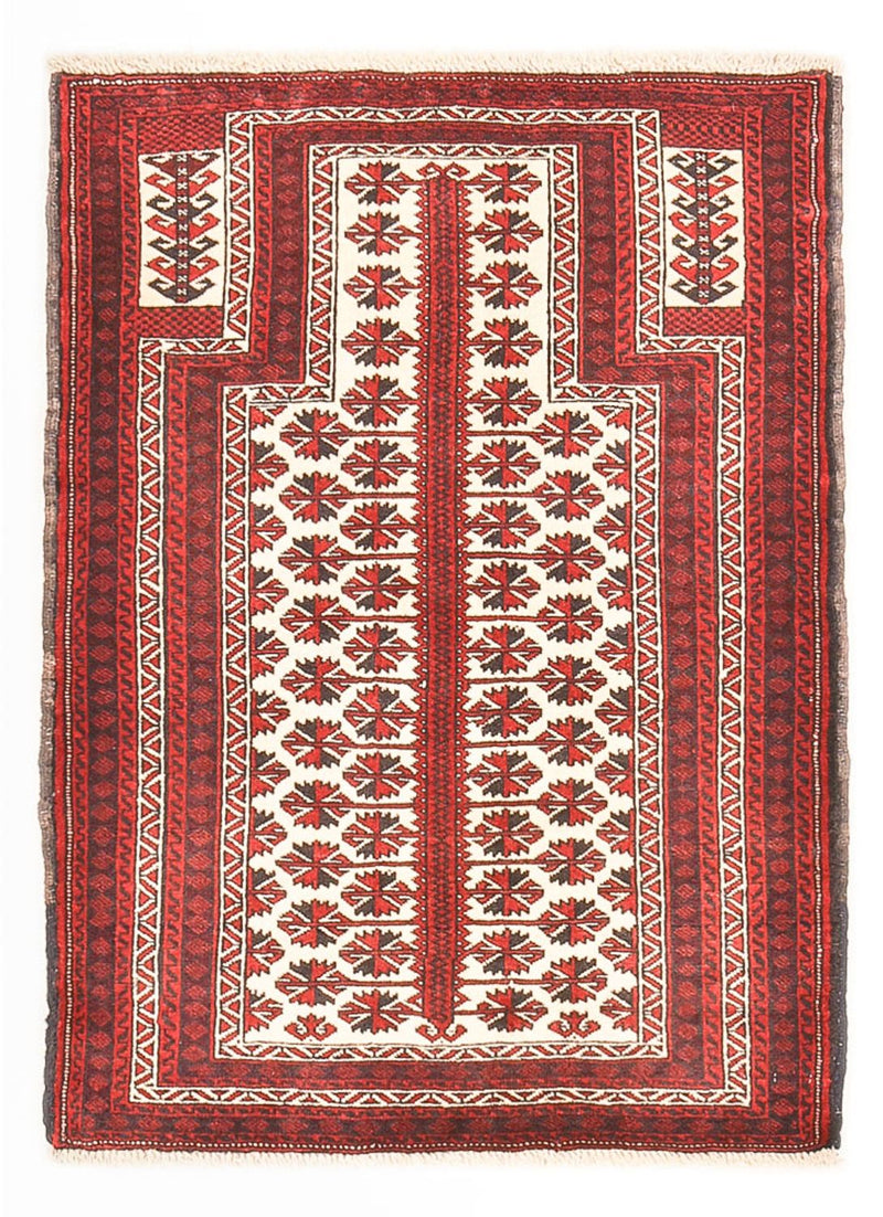 Baluch-tæppe - 137 x 100 cm - flerfarvet