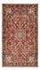 Persisk tæppe - Bijar - 225 x 132 cm - rød