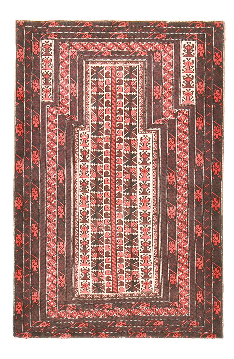Baluch-tæppe - 146 x 98 cm - flerfarvet